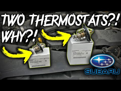 Two Thermostats?! Modern Subarus' Double Thermostats & CVTF Cooler/Warmer Explained!