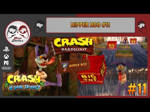 #11 المرحلة الحادية عشر RIPPER ROO من CRASH BANDICOOT