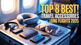 Top 8 Best Travel Accessories For Long Flights 2026! ✅