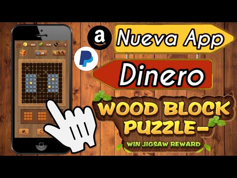 Wood Block Puzzle app Gana Dinero en paypal jugando apps Review Games Online 2021