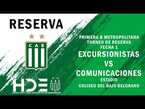 Excursionistas vs Comunicaciones | Fecha 1