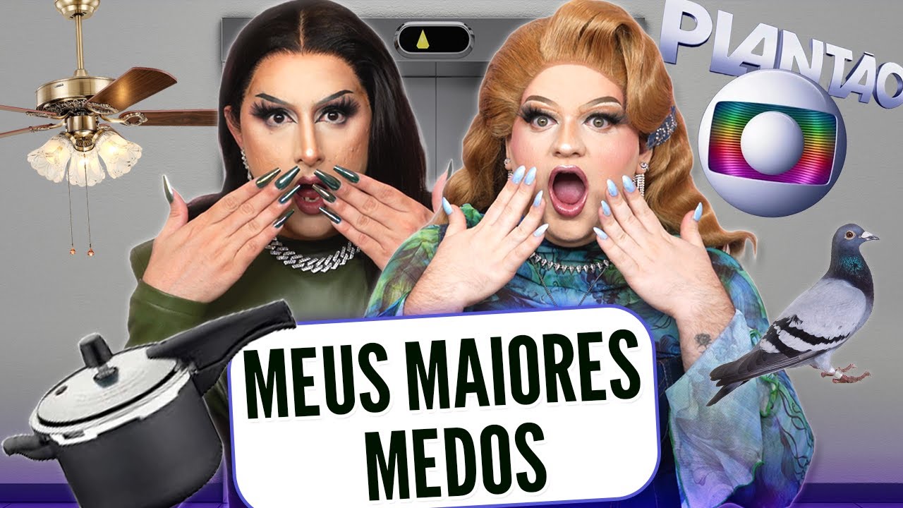 Coisas ALEATÓRIAS que eu tenho MEDO | Bem Eleganza #106