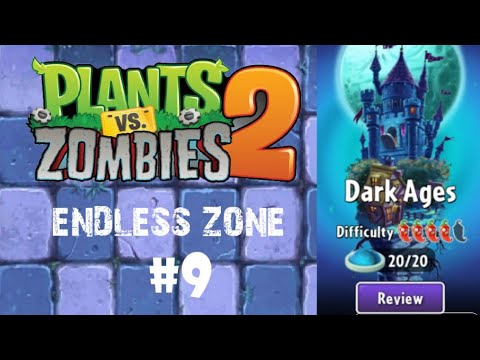 Dark Ages (Endless Zone) Arthur's Challenge (Level 81 - 90) | Plants vs Zombies 2