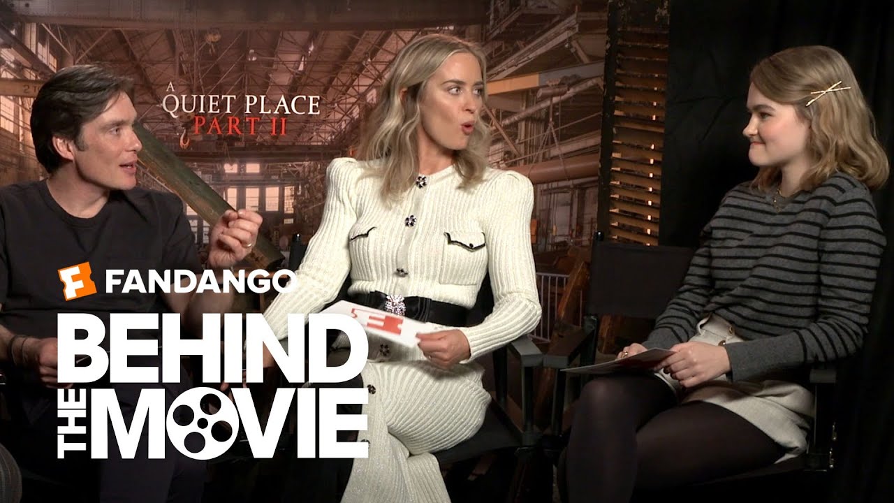 The Cast of ‘A Quiet Place Part II’ Talk Moviegoing & Apocalypse Survival