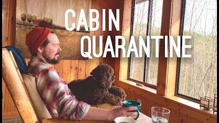 Self Quarantine in Blue Ridge Mountain Cabin - Still waiting on Van Delivery