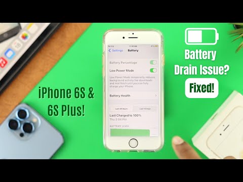 iPhone 6s/6s Plus: Fix Battery Draining Too Fast iOS 15