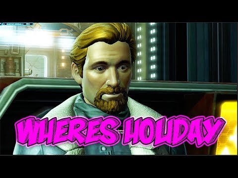 SWTOR Onslaught - Ask Tharan Cedrax About Holiday (Jedi Consular)