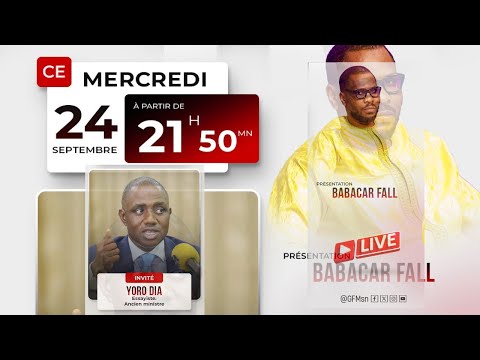🚨🚨TFM LIVE : FARAM FACCE - Invité : Yoro DIA - Pr : Babacar FALL - 24 septembre 2025