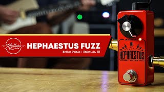 Video thumbnail for Mythos Hephaestus Variable Voltage Fuzz Demo by Distinctive Guitar