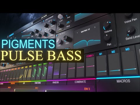 Arturia Pigments 4 Pulse Bass Sound Design Tutorial