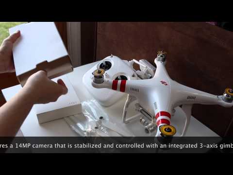 DJI Phantom 2 Vision+ v3.0 Quadcopter Drone Unboxing