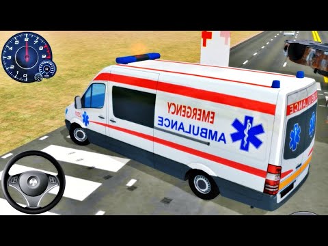 Ambulance Robot Rescue Simulator - Emergency Van Driver - Android GamePlay