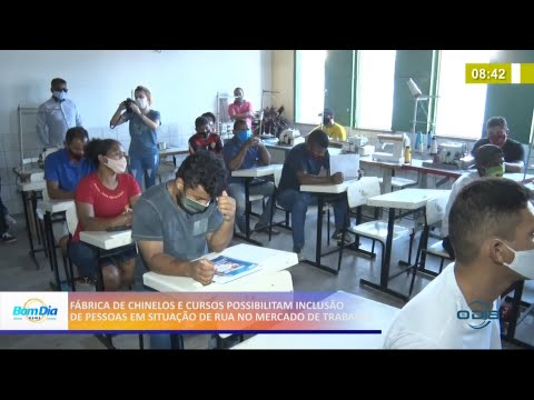 Fábrica de chinelos e cursos possibilitam inclusão social no mercado de trabalho 25 02 2021