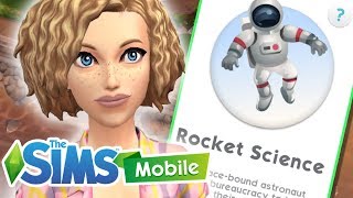 HOW TO UNLOCK SPACE EXPLORER CAREER in the WATERFRONT | The Sims Mobile