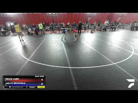 122 Lbs Cons. Round 3 - Grace Laird, IL Vs Jaelyn Brumfield, IL D2a3