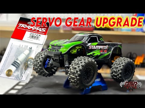 Traxxas Stampede 4X4 VXL | Servo Gear UPGRADE