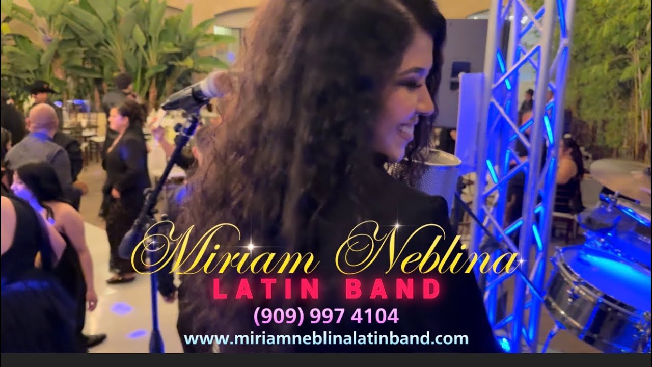 Promotional video thumbnail 4 for Miriam Neblina Latin Band