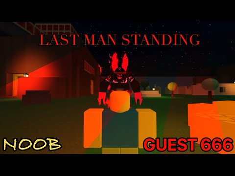 Noob VS Guest 666 Last Man Standing || Forsaken Animation