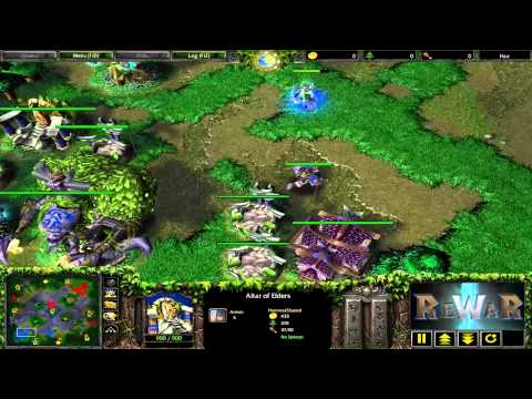 Rudan(NE) vs WarchiefRich(NE) - WarCraft 3 Frozen Throne - RN1128