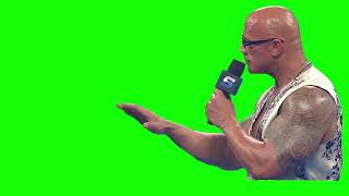 The Rock "I want your soul" green screen