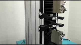 Rubber tensile machine with Long Travel Extensometer