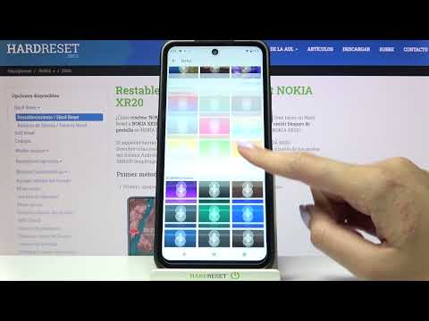 Cambiar el tema del teclado en NOKIA XR20 - poner una foto como fondo de teclado