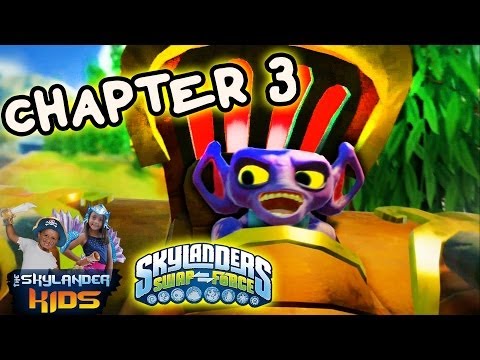 Lets Play Skylanders Swap Force: Part 5 - Mudwater Hollow 100% Complete (Chapter 3 Walkthrough)