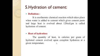 Lecture- 2 Concrete Technology||Cement