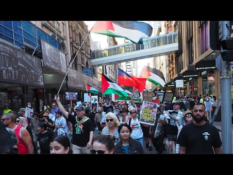 27th successive weekend march against Israel's genocide in Gaza
