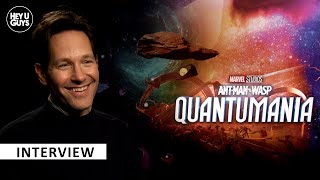 Paul Rudd On Ant Man And The Wasp Quantumania - On Jonathan Majors, Michael Douglass & Mac And Me