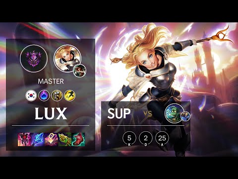 Lux Support vs Amumu - KR Master Patch 11.21
