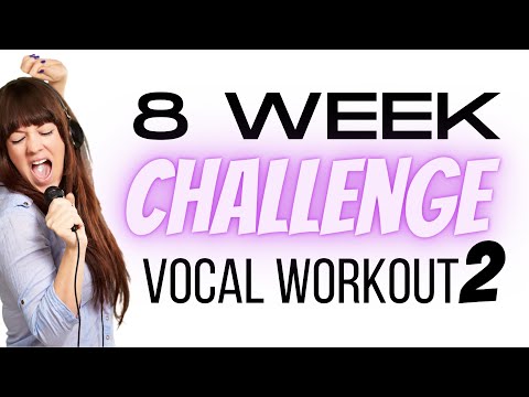 Female Vocal Workout 2/8 - Weekly Singing Exercises