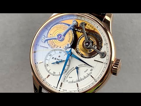 Zenith Academy Georges Favre Jacot 150th Anniversary 18.2210.4810/01.C713 Zenith Watch Review