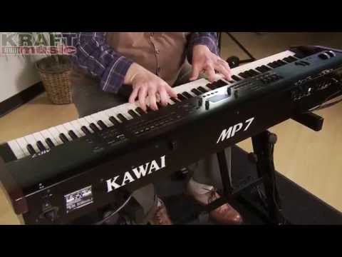 Kraft Music - Kawai MP7 Digital Stage Piano Demo
