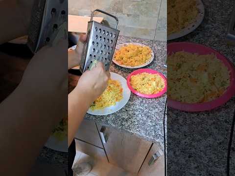 Arroz con queso 🧀 #recipe #shorts #reels