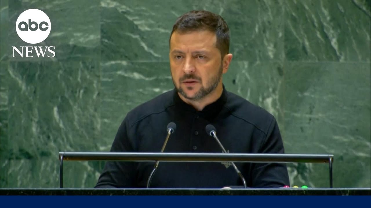 Zelenskyy to the UN: Russia wanting more land is ‘insane’