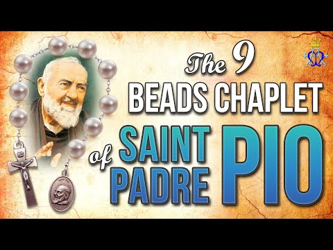 🕊️ Eternal Grace: The 9 Beads Chaplet of Saint Padre Pio