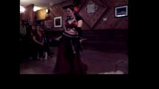preview picture of video 'Cordelia performs belly dance at The Casbah Lounge, 3/1/14'