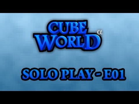 Baj plays Cubeworld. Solo game - Episode 1