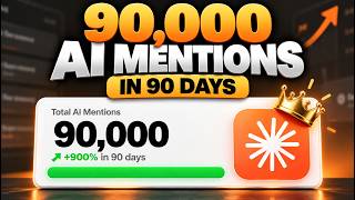 How I Got 90,000 AI Mentions in Just 90 Days!