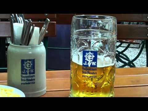 Heart attack on a plate at the Augustiner Keller.