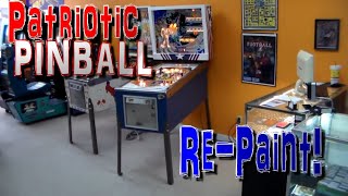 This 1976 Gottlieb Pioneer Pinball Machine Was Covered In Shelf Paper!  All The Artwork Was Gone!!!