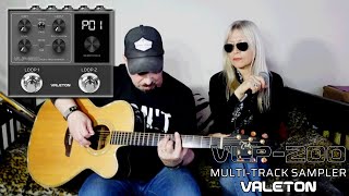 Video thumbnail for VALETON VLP-200 Stereo Dual Sampler Looper by MarceloRoascio