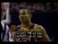 Bo Kimble's first left handed free throw as tribute to Hank Gathers