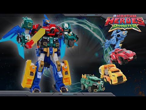 [DINOSTER Toy] Deluxe Metatron | Car to Robot Mode | Figure | Quantum Heroes: Dinoster