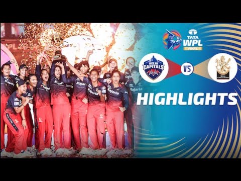 DC vs RCB 🔥| WPL Final 🏆 | Women's Premier League 2024 | Full Match Highlights | Winning Moment