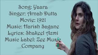 Download lagu Yaara,tu,mujhme, yuin,basa,lyrics,,,arnab, datta,(lyrics) video mp3 Download lagu Yaara,tu,mujhme, yuin,basa,lyrics,,,arnab, datta,(lyrics) video mp3