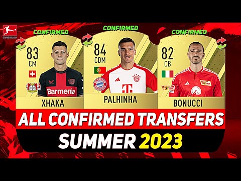 ALL NEW CONFIRMED BUNDESLIGA TRANSFERS SUMMER 2023! ✅😲ft. PALHINHA, XHAKA, BONUCCI...etc p.2