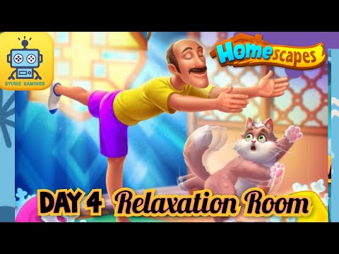 Homescapes Story : Day 4 - Relaxation Room
