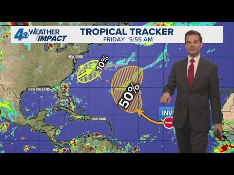 Tropical Weather Impact: Friday, August 8, 7am Update